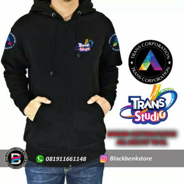 Jaket transstudio premium cotton fleece