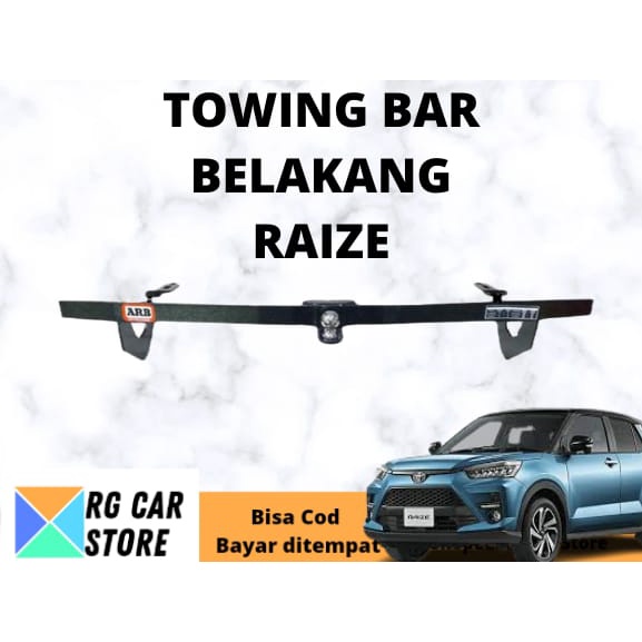 TOWING BAR RAIZE ORIGINAL/BUMPER BELAKANG RAIZE ORIGINAL BERKUALITAS