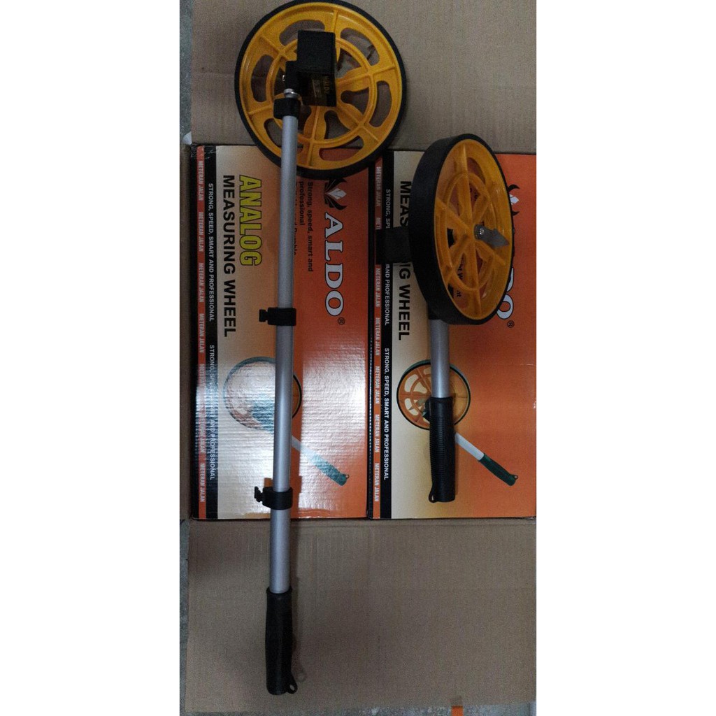 ALDO Meteran Dorong  Roda Jalan ANALOG MEASURING WHEEL