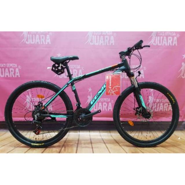  SEPEDA  GUNUNG GENIO  SALZBURG XC 05 ALLOY MTB 26 INCH 24 