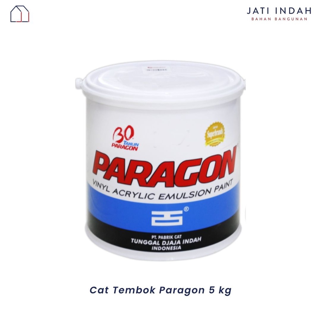 PARAGON Cat Tembok 5 KG Vynil Acrylic Emulsion / Cat DINDING