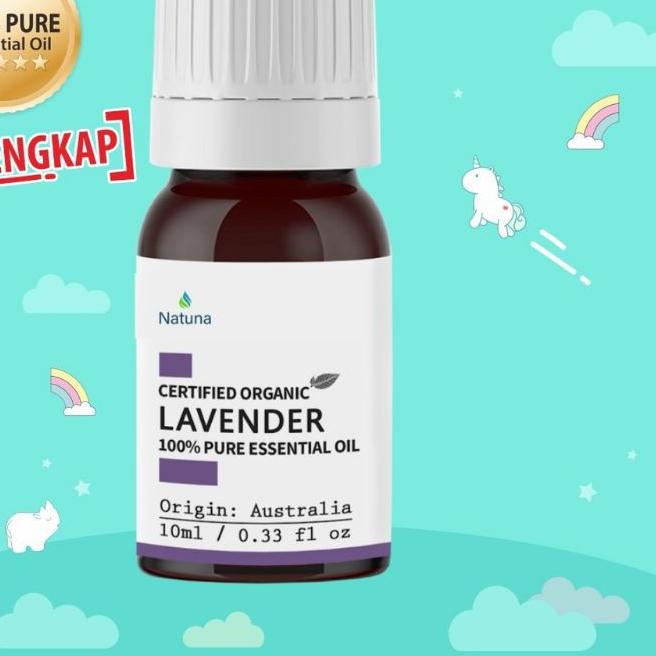 Natuna Lavender Essential Oil Minyak Essensial Atsiri Aroma Terapi EO Diffuser Difuser Humidifier