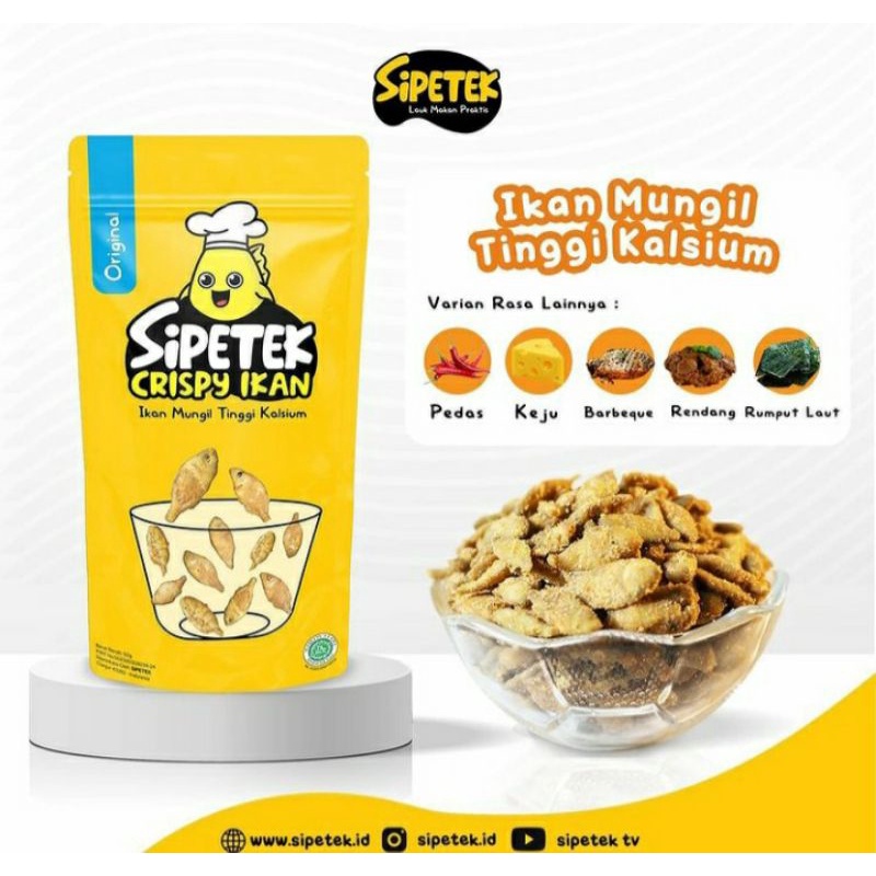 

sipetek crispy ikan rasa original