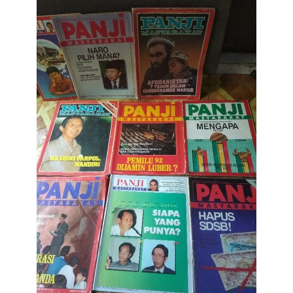Majalah Panji Masyarakat , Majalah lawas