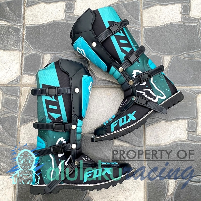 Sepatu Trail Fullprint MX Motocross Grasstrack with Plate Protectors - 008