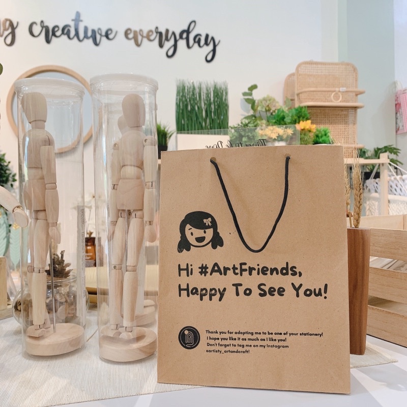 

[ARTISTY ID] ARTISTY PAPER BAG Paperbag Bahan Craft