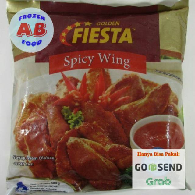 

Golden Fiesta Spicy Wing 500 gram Fiesta Golden Spicy Wing 500gram Spicy Chicken Wing 500 gr Fiesta