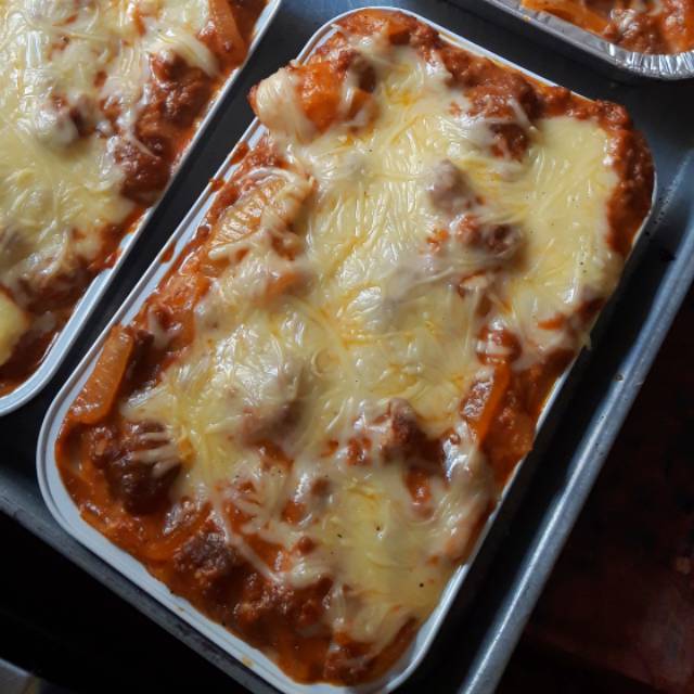 

Lasagna triple cheese