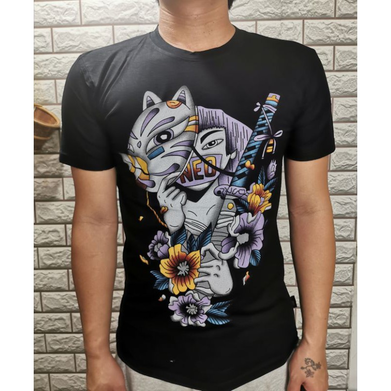 baju pria printing. kaos jepang keren. kaos remaja Oblong keren