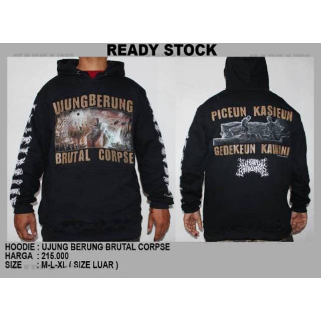 Hoodie UJUNG BERUNG BRUTAL CORPSE / brutal deathmetal