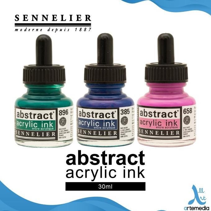 

[[COD]] Tinta Akrilik Sennelier Abstract Ink 30ml Acrylic Ink Paint - 03/03 DISKON Kode 157