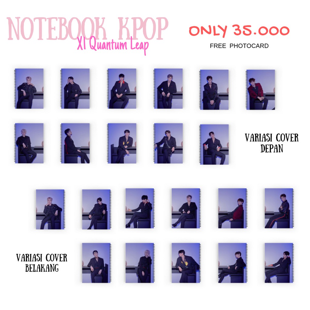 

X1 Notebook 1st Mini Album Quantum Leap