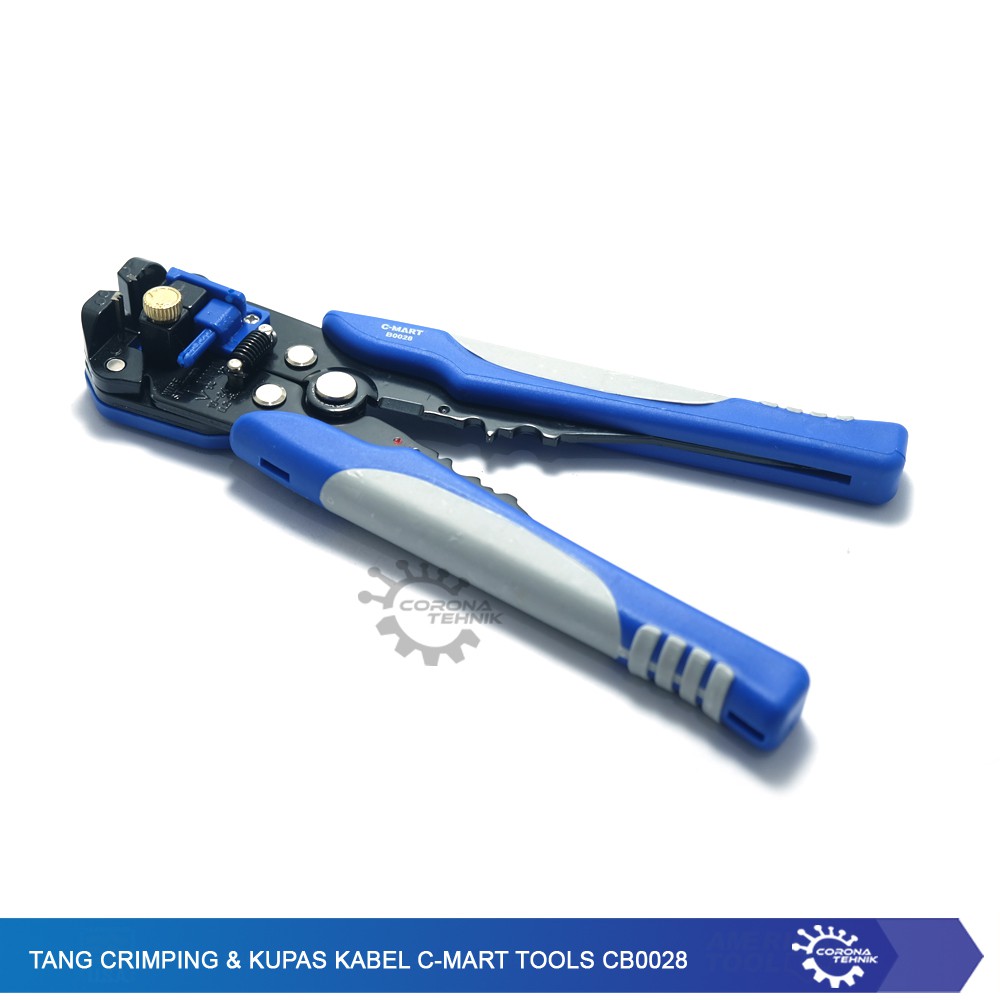 Tang Crimping &amp; Kupas Kabel C-Mart Tools CB0028