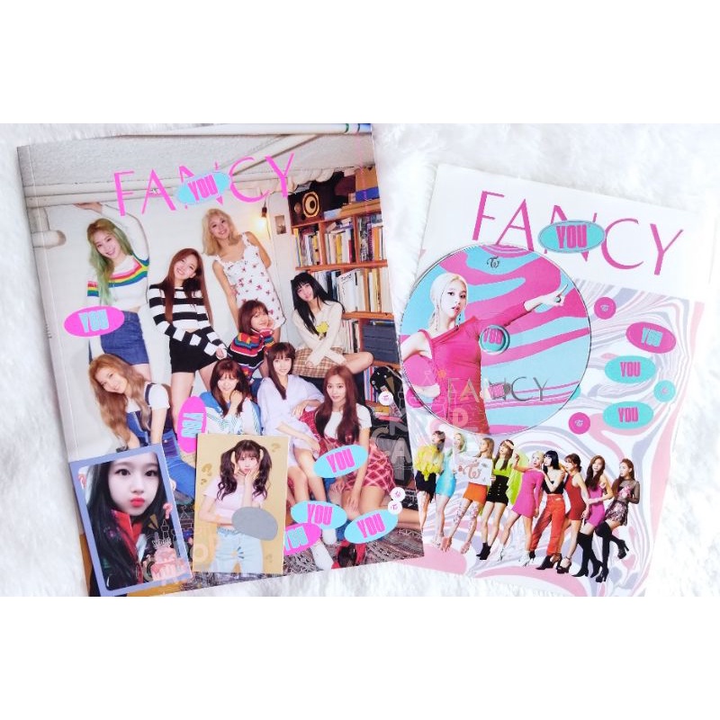 [READY BUNDLE] Twice Fancy You album only + Sana What is Love Cake pout & Scratch photocard