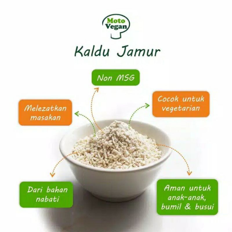 

kaldu jamur motovegan dari jamur non MSG