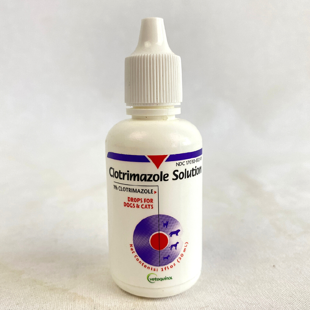 

VETOQUINOL Obat Jamur CLOTRIMAZOLE Solution Drop