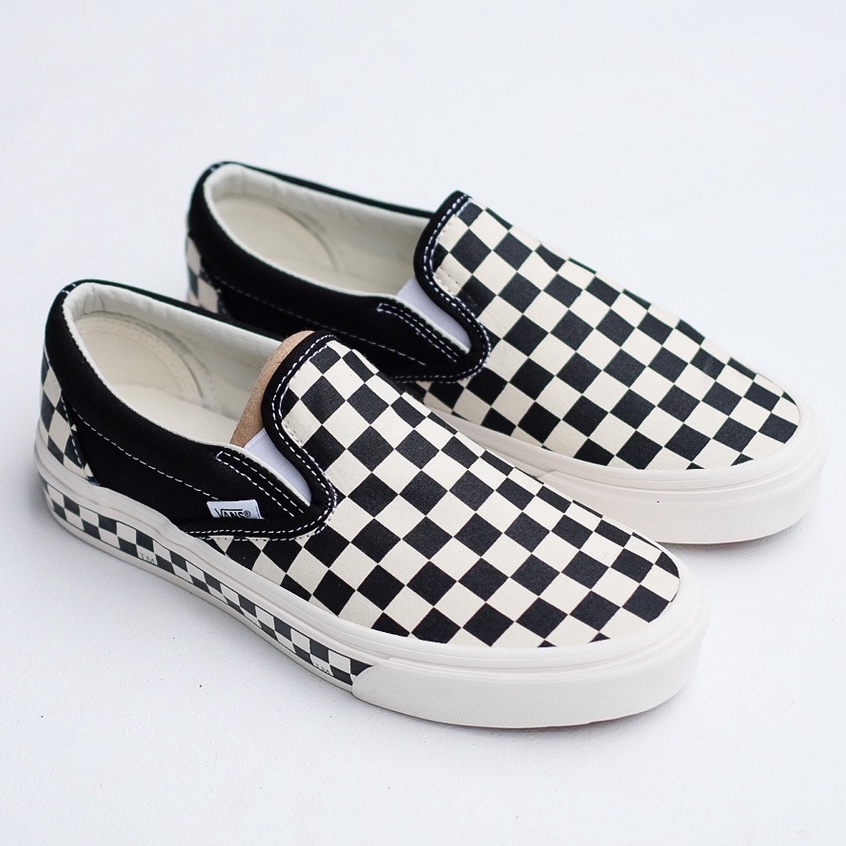 vans slip on nextor checkerboard