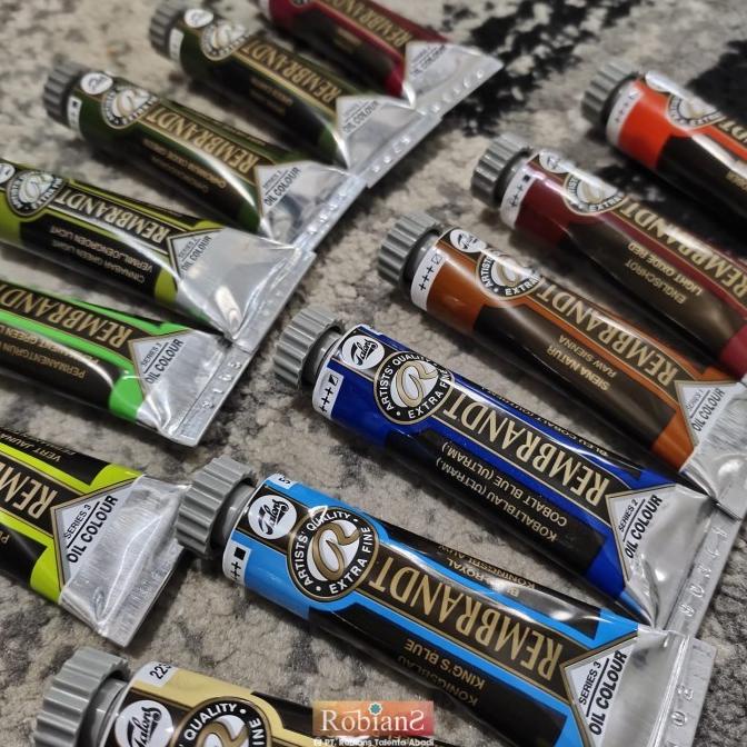 

Cat Lukis / Cat Minyak Rembrandt Oil Colours Series 3 Uk. 15 Ml - (1)