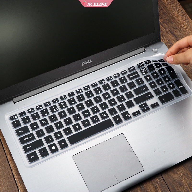 Skin Silikon Cover Pelindung Keyboard Dell 5570 15.6 &quot;Anti Air