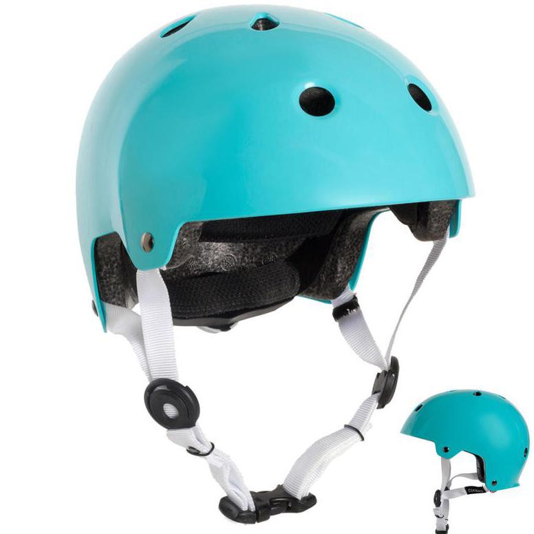 Oxelo Helm Remaja Play 5 (Hijau Tosca) Termurah