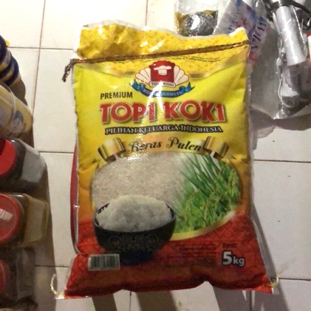 

BERAS TOPI KOKI 5kg