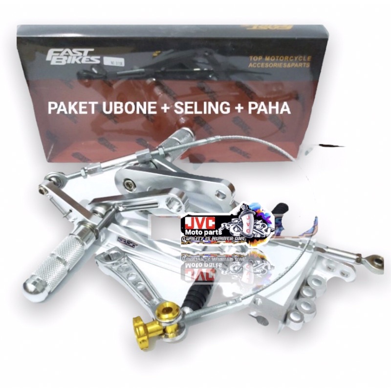 Paket Footstep Underbone Copy Dkt Non disc / Non Cakram Belakang Ninja R & RR