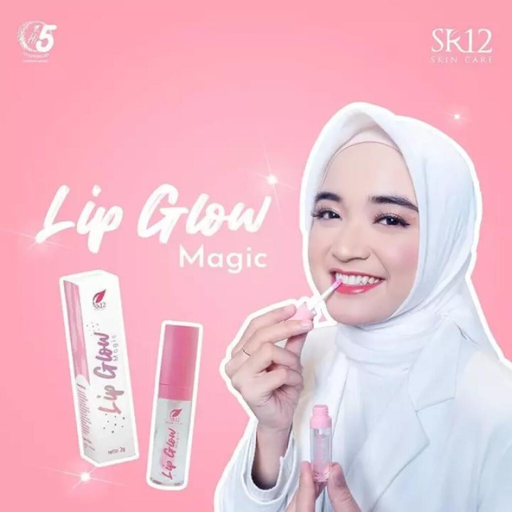 QEILA - LIP GLOW SR12 / PELEMBAB BIBIR / LIP BALM / LIP GLOW MAGIC PENCERAH WARNA BIBIR AMAN