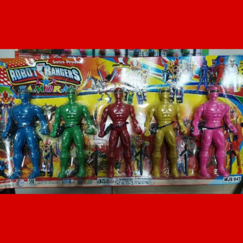 Mainan Anak Robot Power Rangger WJS 045