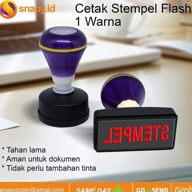 

Cetak Stempel Flash| Stample Flash 1 Warna - Satu Warna