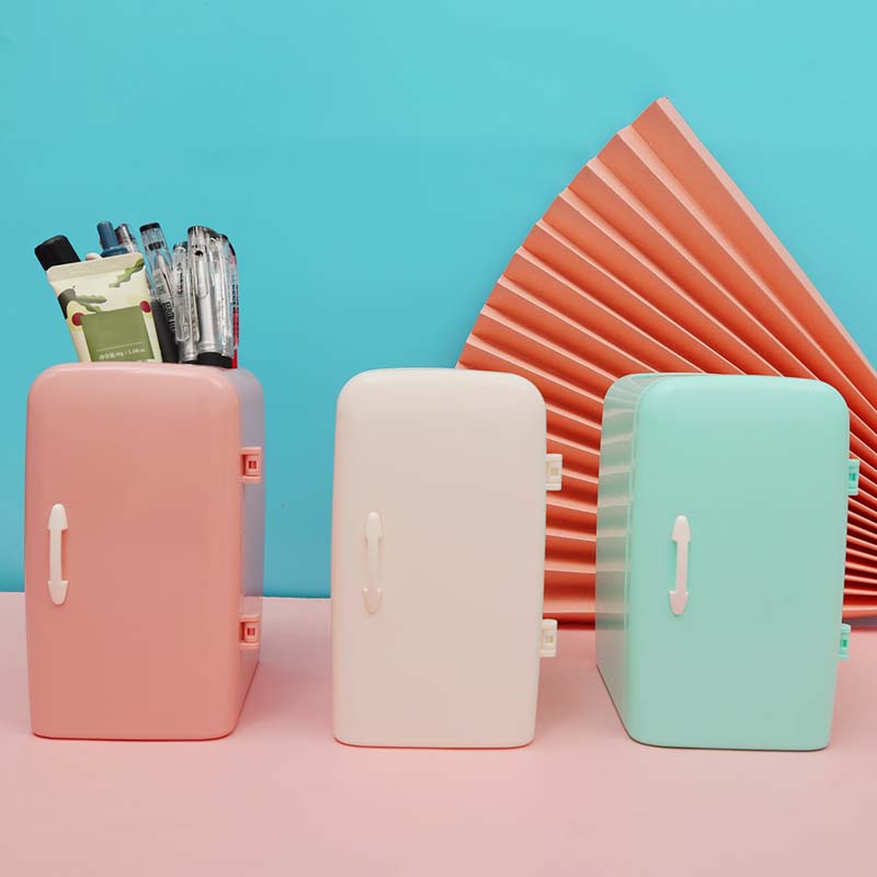 Holder Pensil Dengan Laci Geser Untuk Kantor / Makeup