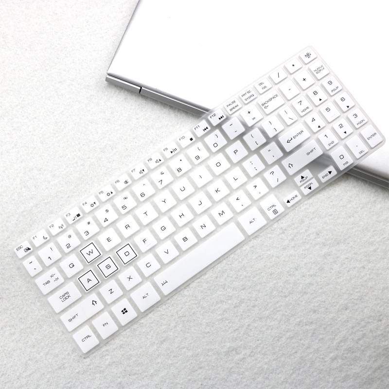 For 15.6 Inches Thunderobot 911Pro Soft Ultra-thin Silicone Laptop Keyboard Cover Protector