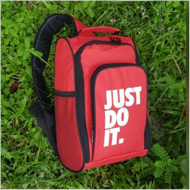 Tas Sepatu Bola Sling Selempang NIKE just do it Tempat Sepatu