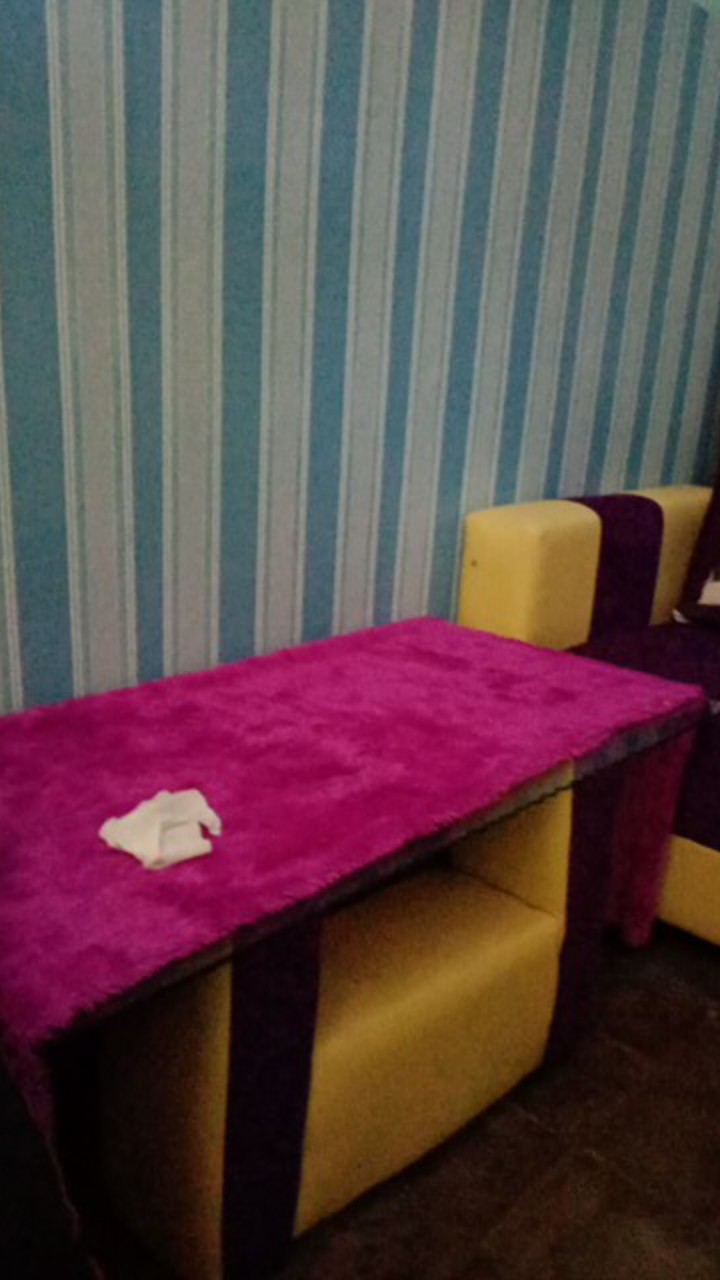 Tey-17 Batik Wanita Asj Sa Hrb026 Kenongo Kemeja Tosca Pendek