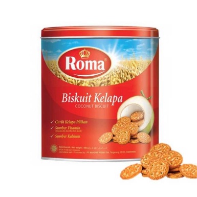 

ROMA BISCUIT KELAPA KLG 450g