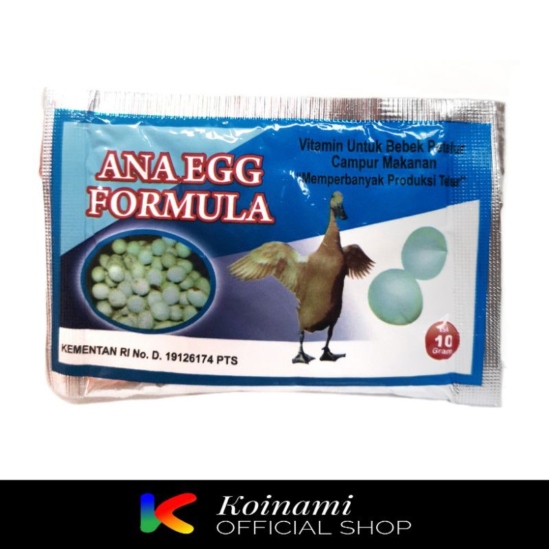 ANA EGG / VITAMIN BEBEK PETELUR / EKA FARMA