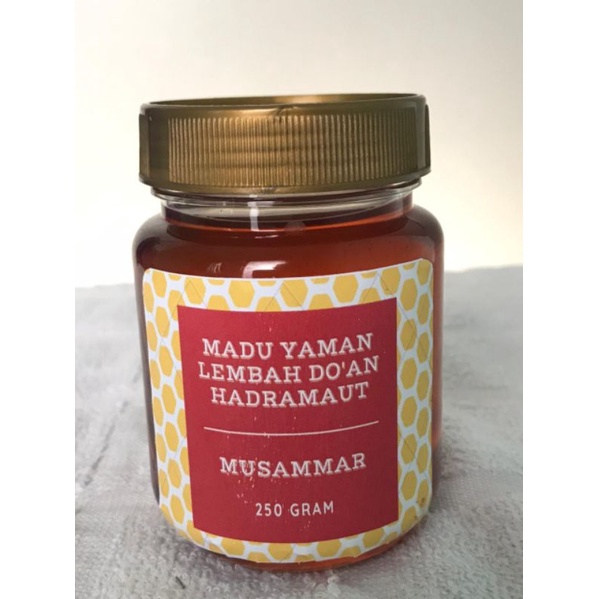 

madu Yaman Sumroh Musammar 250gr