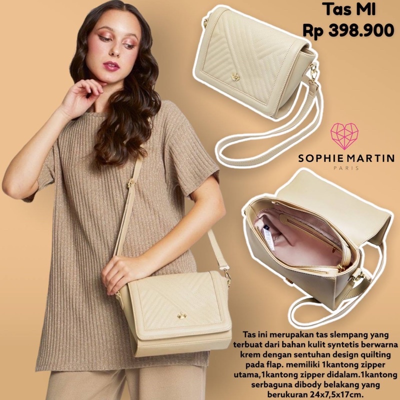 Tas Wanita Sophie Martin Paris Elsane