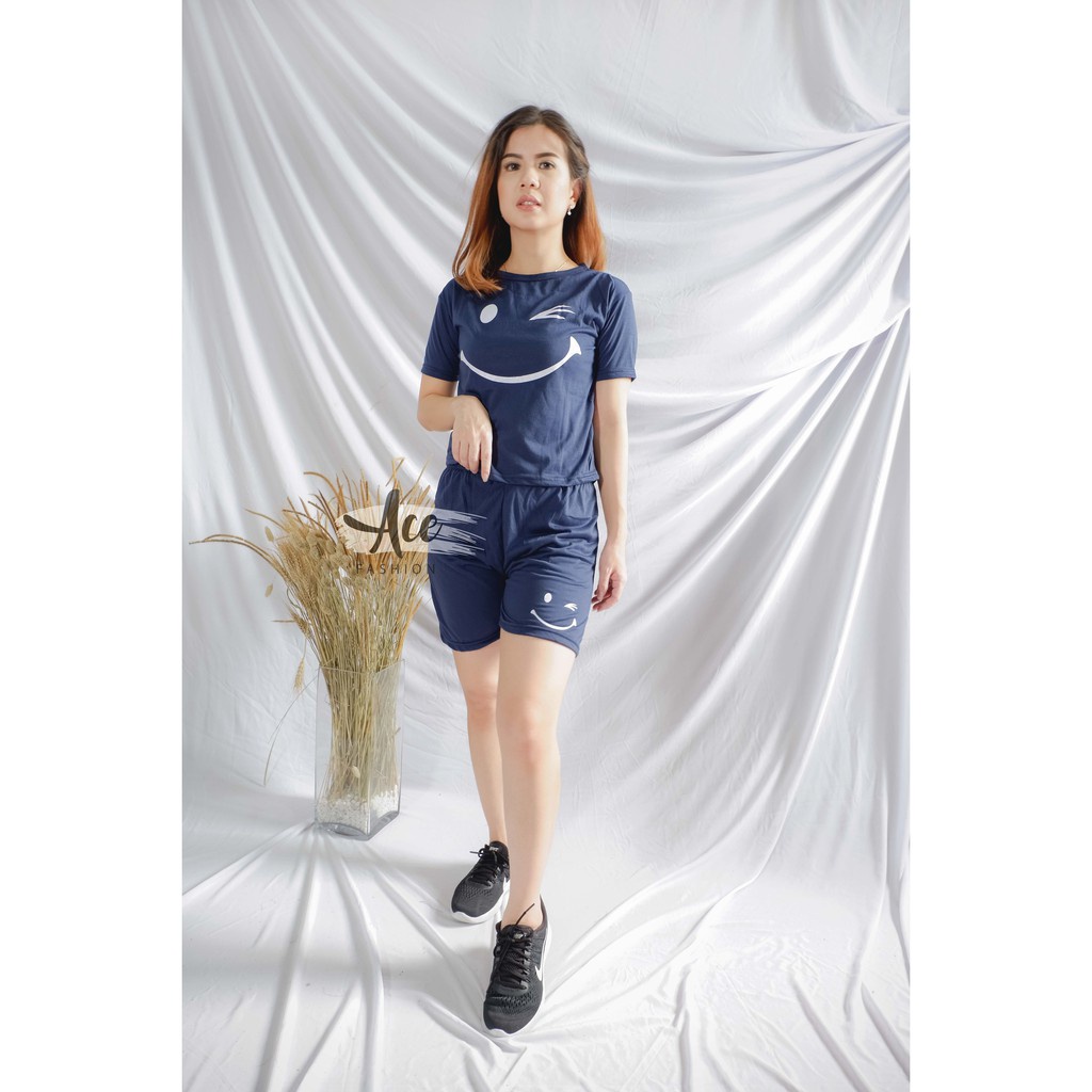 AFI - MC - Setelan Smile Set 2in1 (LD 90, P 57) ®-Set Navy