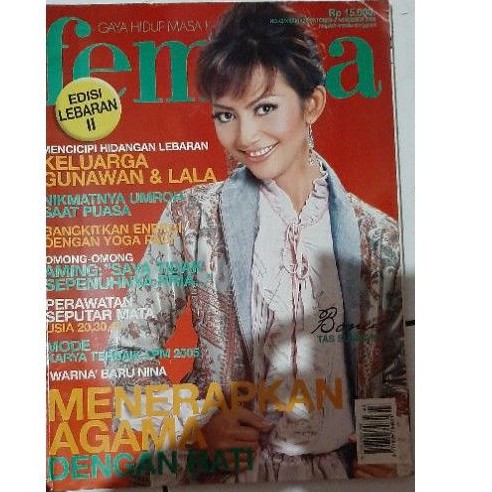 majalah femina edisi oktober - november 2005