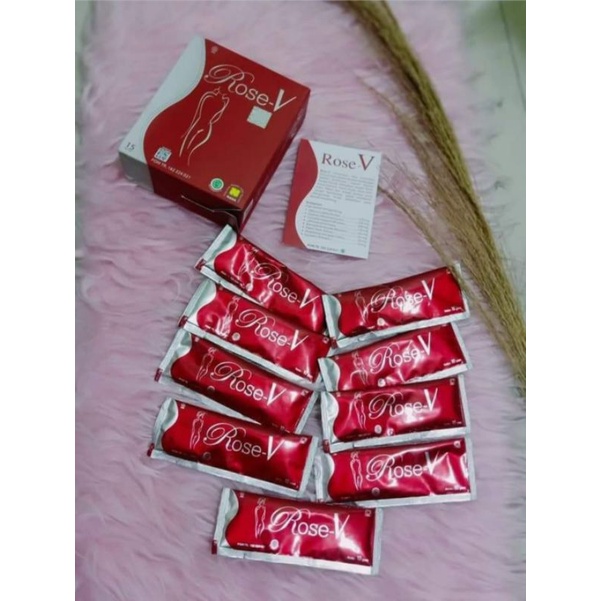 

ECER ROSE V Mencegah Keputihan dan Bikin Rapet Pelancar Haid (1sachet)