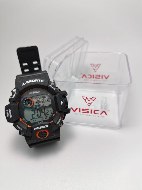 Jam Tangan Asli VISICA 660 Tali Rubber Dewasa