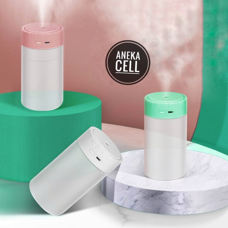 [TAFFWARE] Humidifier Aromatherapy Ultrasonic Pewangi Ruangan Air Diffuser Aroma Terapi Purifier Oil Nano Spray-400 ml Tabung