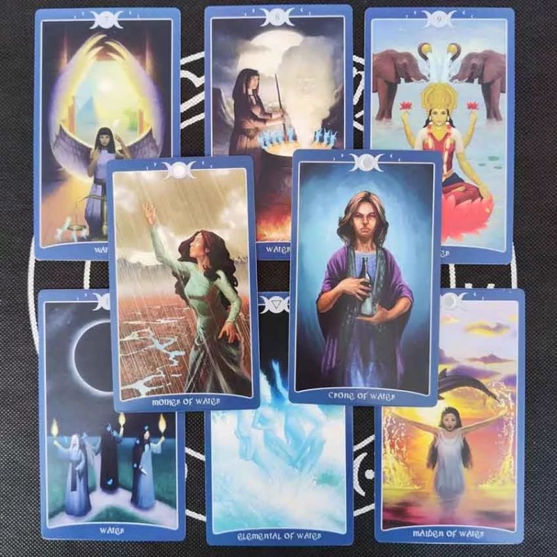 Book of Shadows Tarot 12x7cm include guide paper