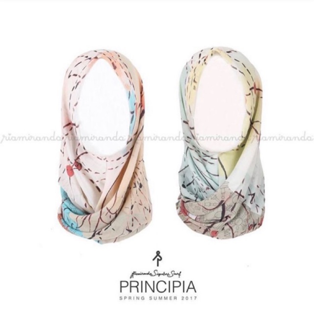 PRELOVED QUASAR SCARF Ria Miranda Signature Scarf Principia Series - Rare Item