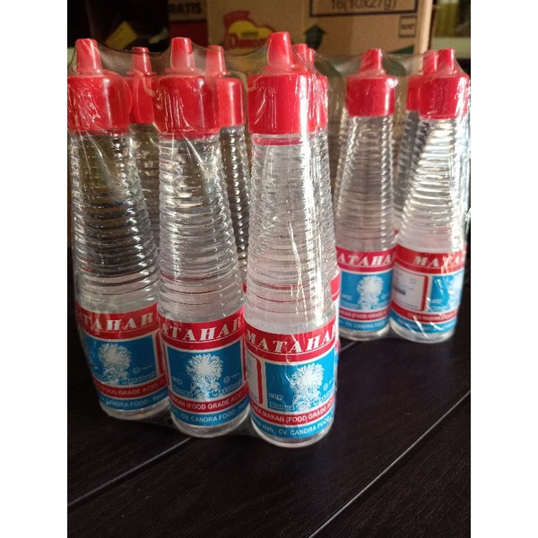 cuka makan cap bunga matahari 150ml,per botol.