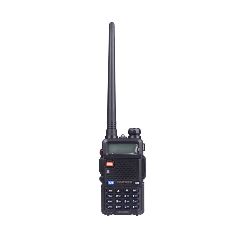 HT Handy Talkie Comteck UV5R Dual Band VHF - UHF Radio FM