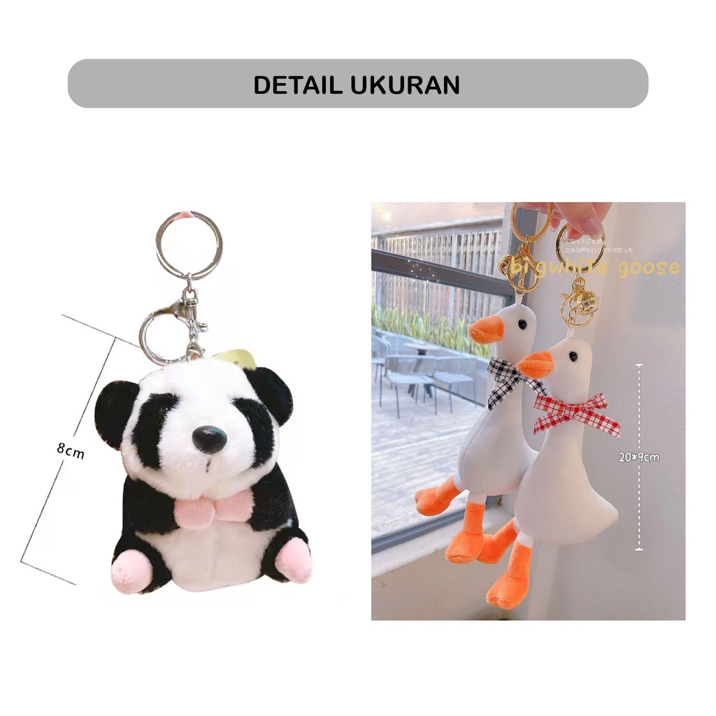 GANTUNGAN KUNCI BONEKA BESAR / SOUVENIR / PAJANGAN/ KEYCHAIN