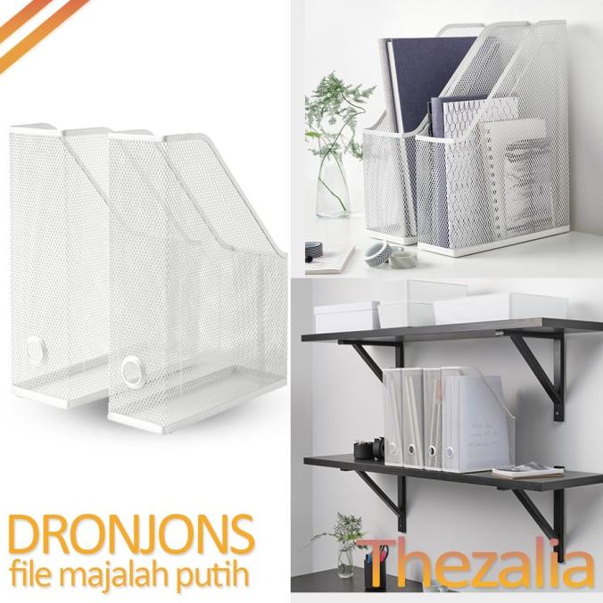 

File Majalah Putih / Tempat Surat / Ordner Box File Binder