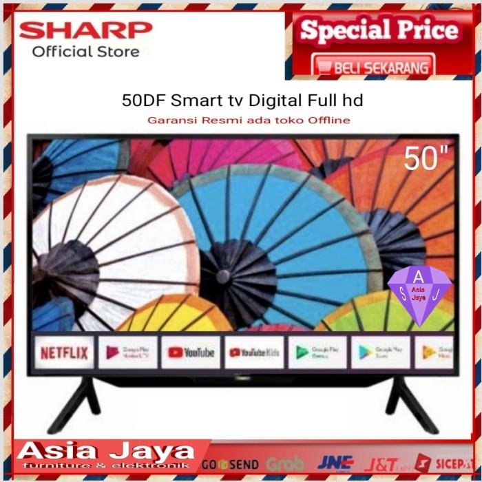 SHARP LED TV 50 INCH SMART DIGITAL FULL HD Garansi Resmi