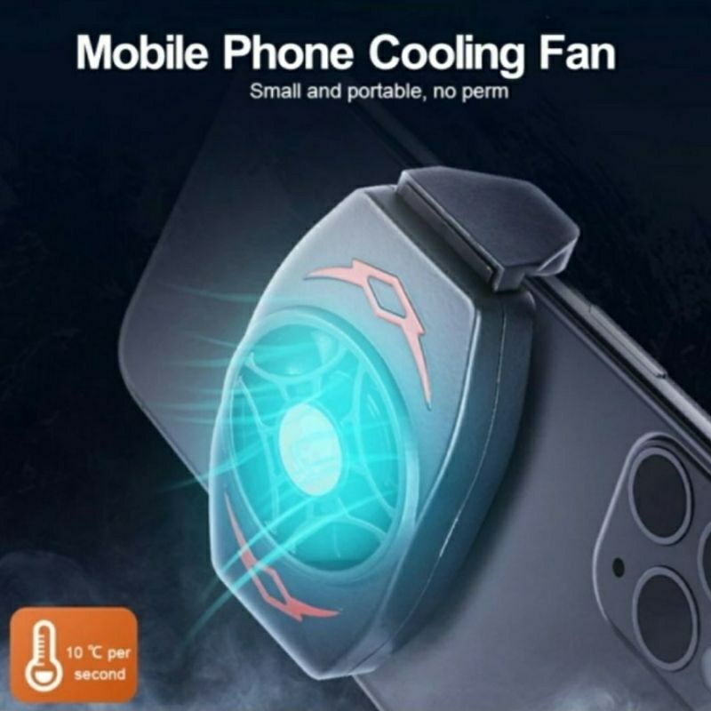 Kipas Pendingin Handphone Cooling Fan Universal Untuk Semua Hp Cocok Untuk Gamers